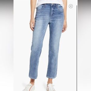 Wit and Wisdom barely boot crop jeans denim 12 EUC Wit & Wisdom womens